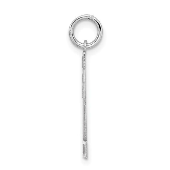 Sterling Silver, Jersey Collection, Medium Number 22 Pendant